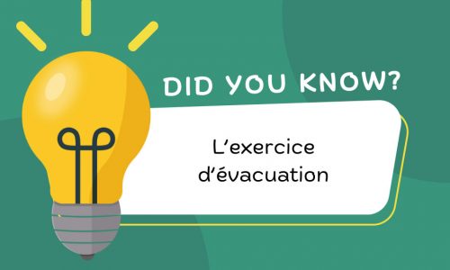 L’exercice d’évacuation est-il obligatoire?